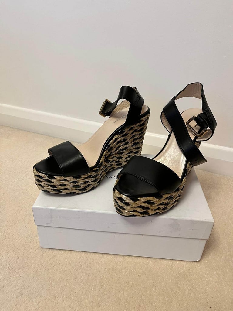 Karen Millen Wedge Shoes Brand New With Box Size UK 6