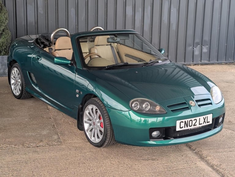 MGTF 160-LOW MILES-RARE!-BEAUTFIUL-1YR MOT-NEW HEADGASKET, CAMBELT 1YR WARRANTY
