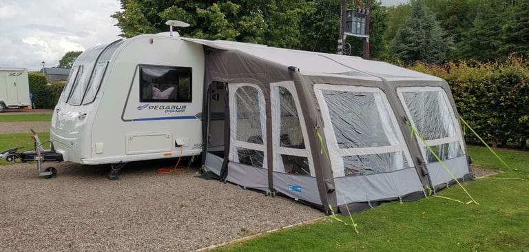 Caravan awning