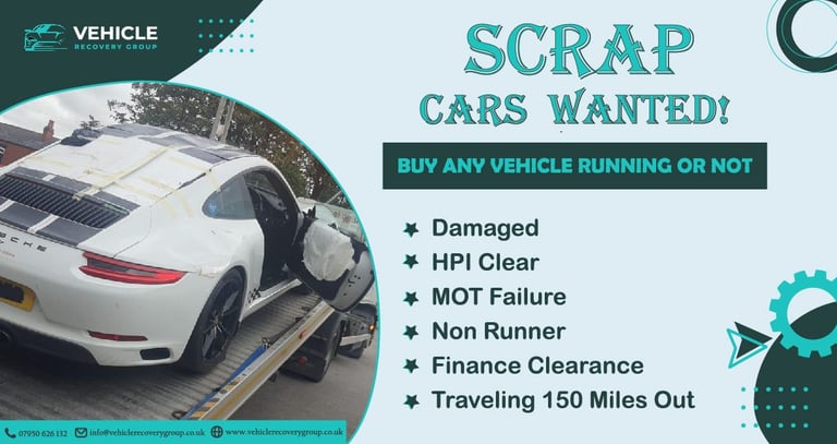 We Buy Scrap Cars – Instant Cash & Free Collection