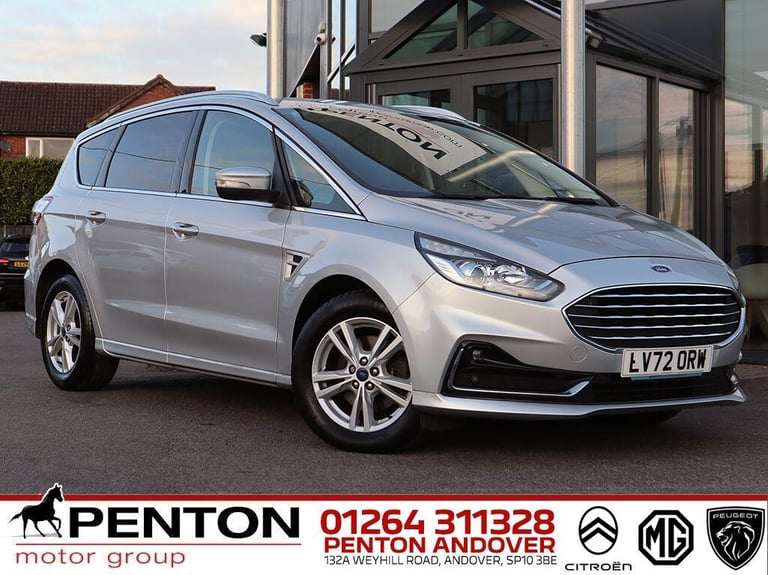 2022 Ford S-Max 2.0 EcoBlue Titanium Auto Euro 6 (s/s) 5dr MPV Diesel Automatic
