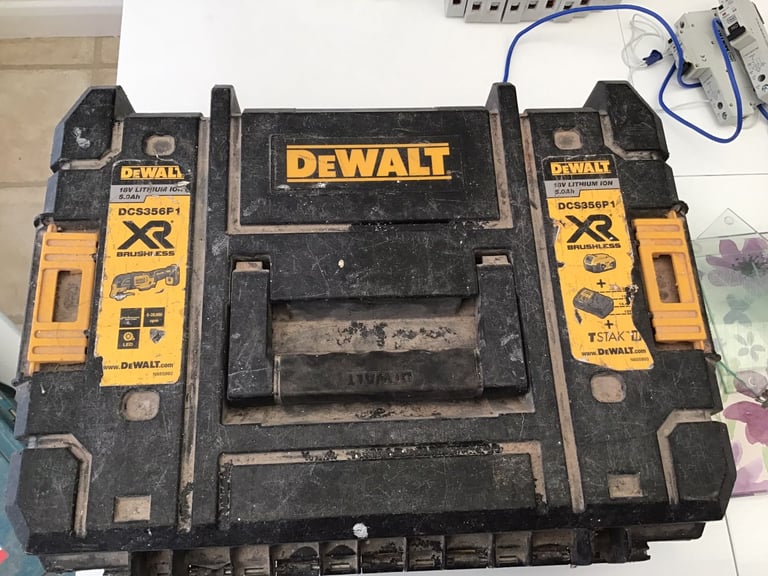 image for DEWALT DCS355 18V XR Brushless Oscillating Multi-Tool Body Only & Case