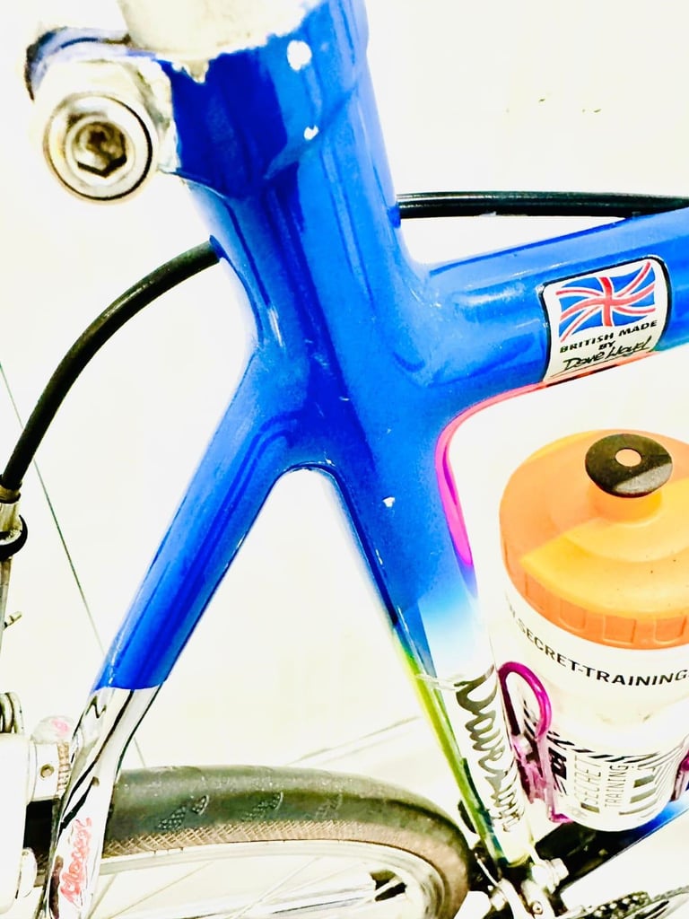 DAVE LYOD Size/M Carbon Forks Super LW Frame 18 Speed Road Bike  🚲