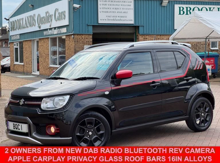 2018 Suzuki Ignis 1.2 Dualjet Adventure Hatchback 5 Door Super Black Petrol Manual Euro 6 (90 Hat...
