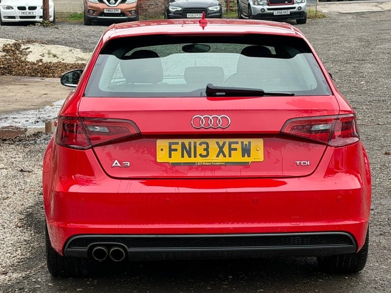 2013 Audi A3 2.0 TDI S Line 5dr HATCHBACK DIESEL Manual