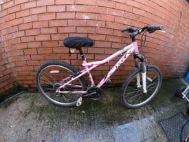 26inch GT avalanche pink mountain bike