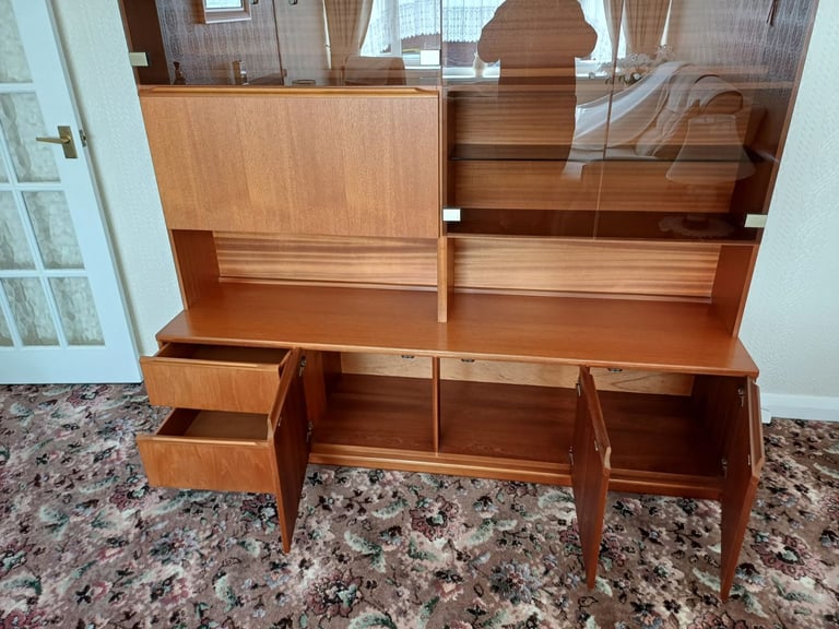 Morris of Glasgow Teak Display Unit