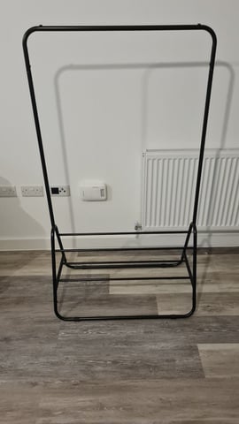 Habitat Arnie Clothes Rail with Shoe Rack Black in New Cross