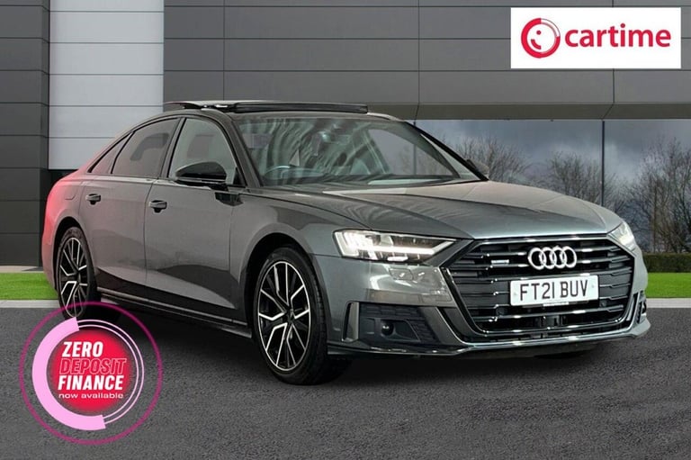 2021 21 AUDI A8 3.0 TDI V6 50 BLACK EDITION SALOON 4DR DIESEL TIPTRONIC QUATTRO 