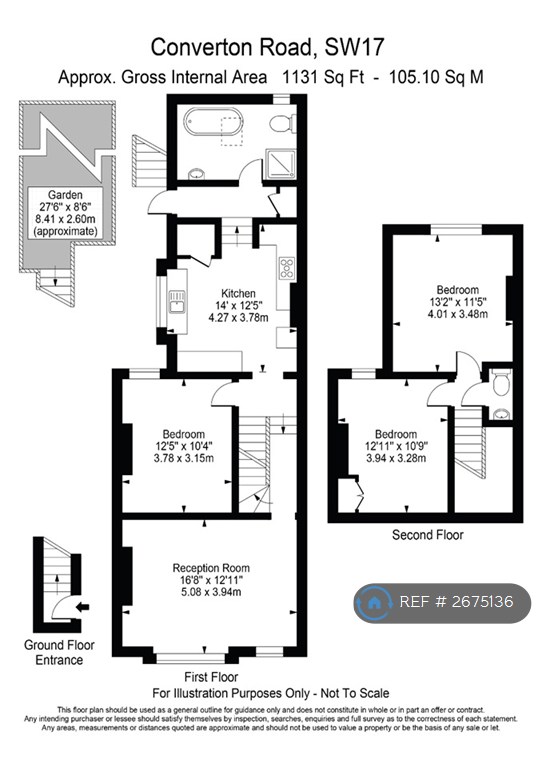 3 bedroom flat in Tooting, London, SW17 (3 bed) (#2675136)