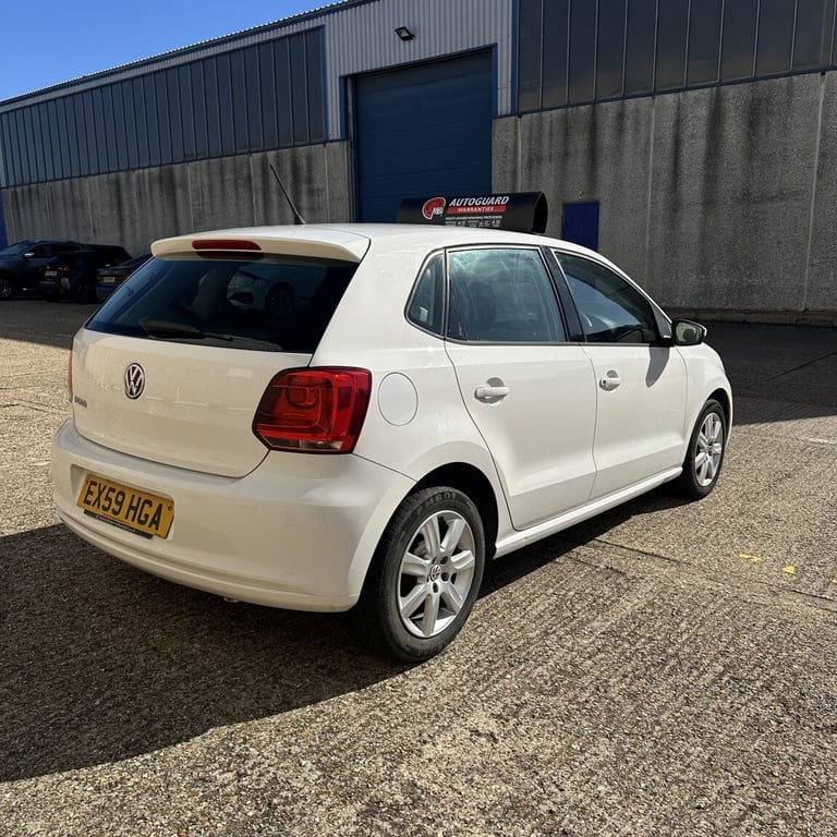 VOLKSWAGEN POLO 1.2 SE White Manual Petrol 2009
