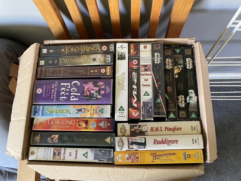 image for OPEN TO OFFERS 56 x VHS Tapes Movies Bundle Job Lot Good Condition SEE ALL PICTURES FOR TITLES