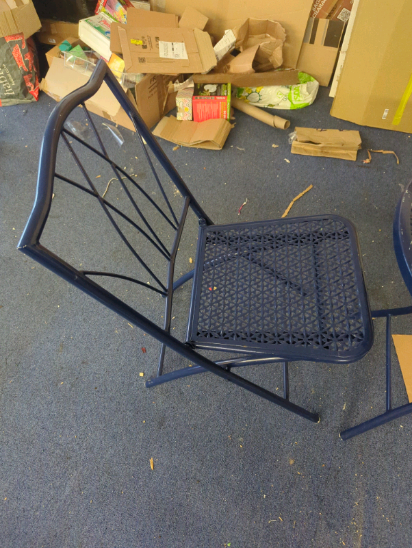 Garden Bistro set metal sturdy good quality 