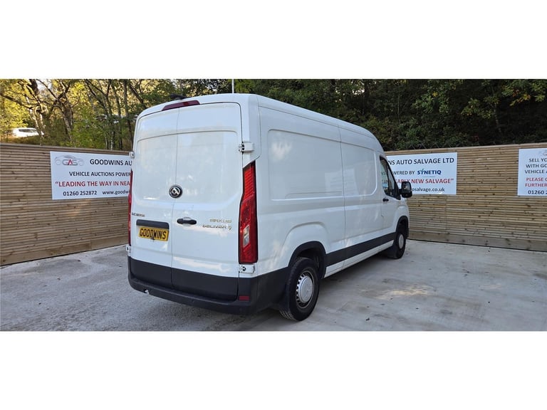 2023 73 MAXUS DELIVER 9 BASE LH 2.0TD DAMAGED REPAIRABLE SALVAGE 
