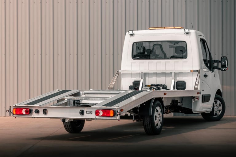 image for INTERSTAR MASTER RECOVERY TRUCK BODY BEAVERTAIL BODY CAR TRANSPORTER 2024