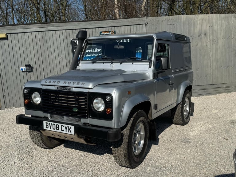 2008 Land Rover Defender 90 2.4 TDCi County Hard Top SUV 4WD SWB Euro 4 3dr PANEL VAN Diesel Manual