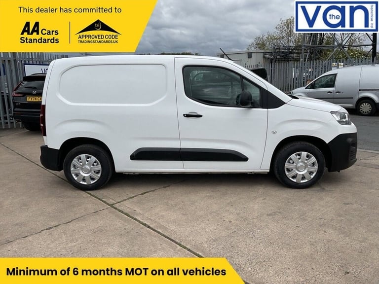 2019 Citroen Berlingo 1.6 BlueHDi 650 X M Panel Van 5dr Diesel Manual SWB Euro 6 (75 ps) with Ele...