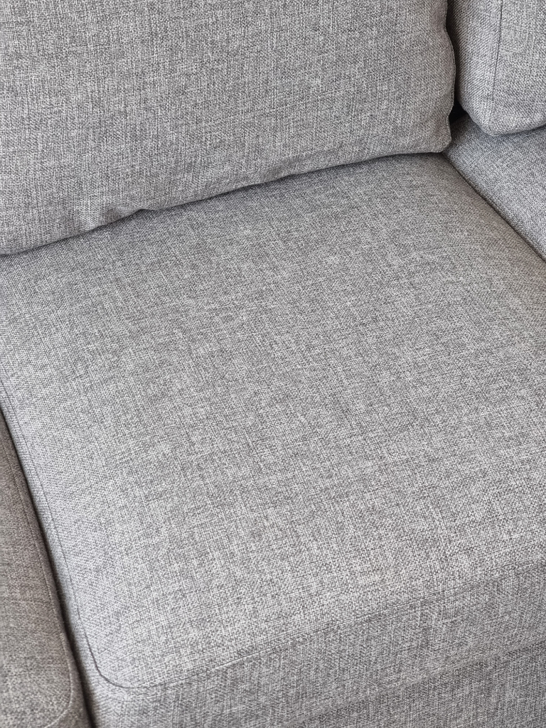 Grey Fabric 3 seater sofa