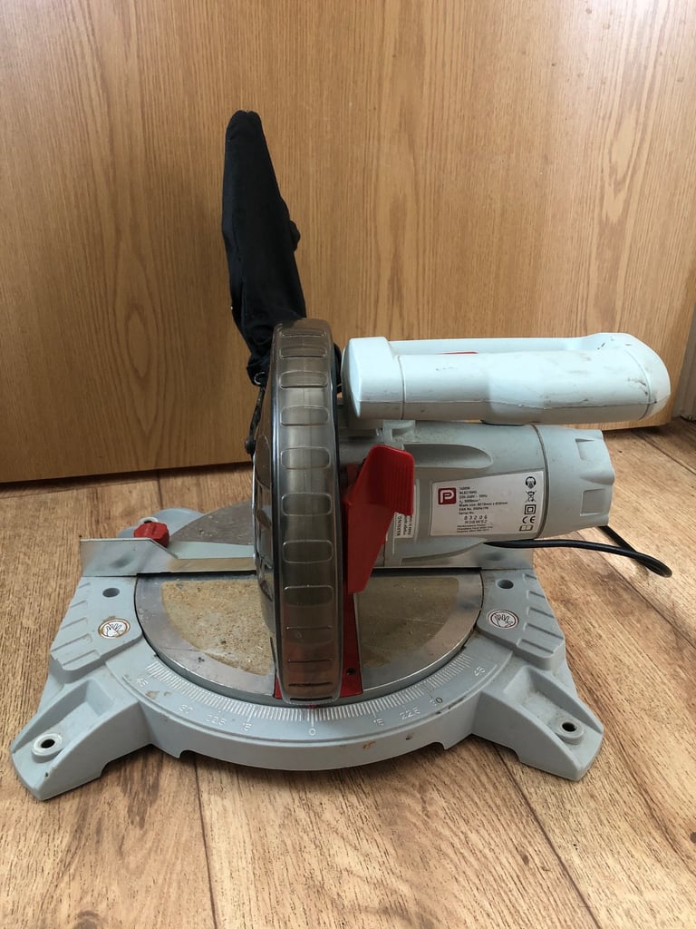 Performance Power NLE210MS 1400W Compound Mitre Saw 210mm Blade – Fully Working