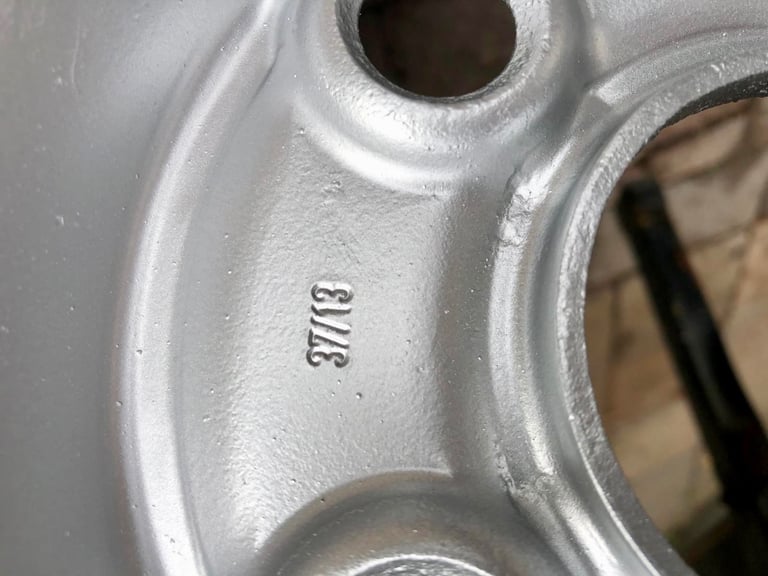 Full size 16" Steel Spare Wheel and new tyre