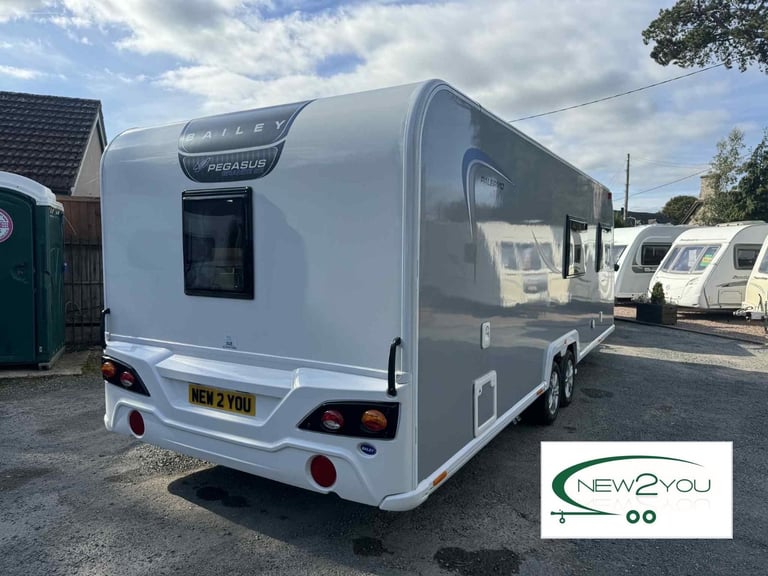 2023 Bailey Pegasus Palermo 6 Berth Fixed Bunks Caravan - STOCK NO E206