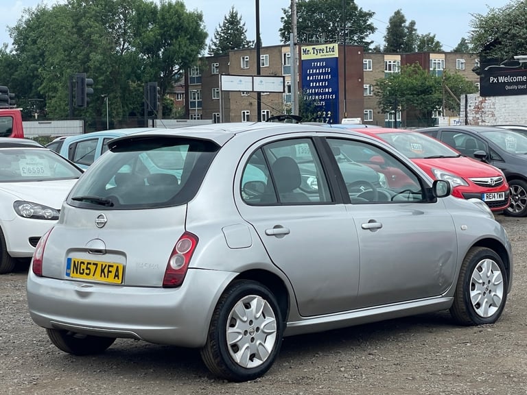 * 57 2008 NISSAN MICRA AUTOMATIC AUTO 1.4 ACENTA 5 DOOR + LONG MOT JUNE 2026 * 