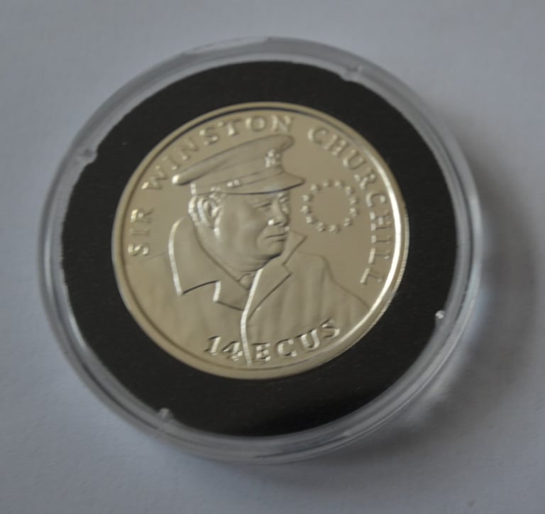 14 ECU 1993 WINSTON CHURCHILL COIN