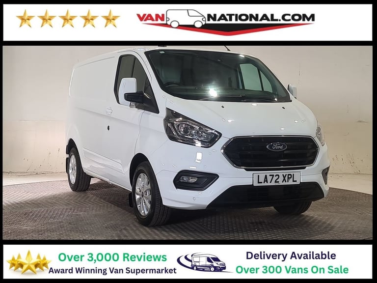 image for FORD TRANSIT CUSTOM 2.0 300 ECOBLUE LIMITED 5DR L1 H1 EURO 6 130 BHP 