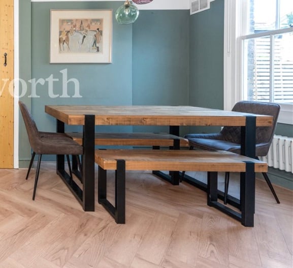 Table & Benches Set
