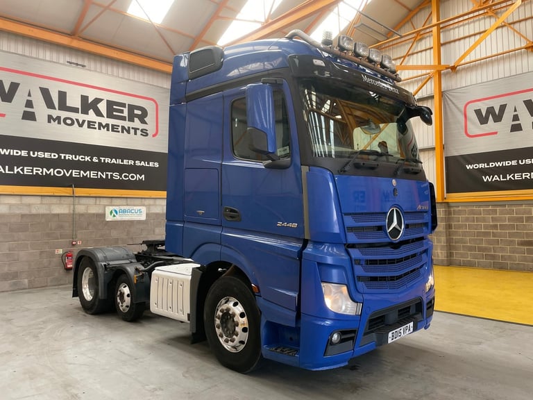 MERCEDES ACTROS 2448 STREAMSPACE *EURO 6*, 6X2 TRACTOR UNIT - 2015 - BD15 VPA