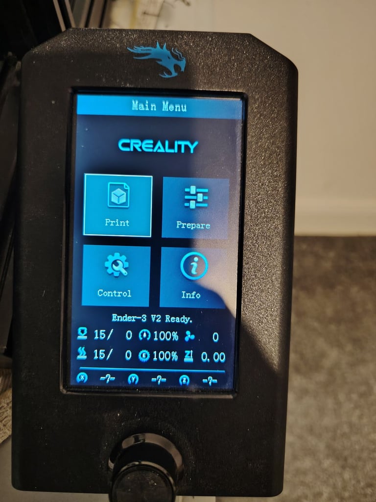 Ender 3 v2 3d printer 
