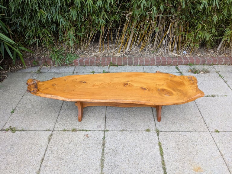 Live Edge Coffee Table Delivery Available 