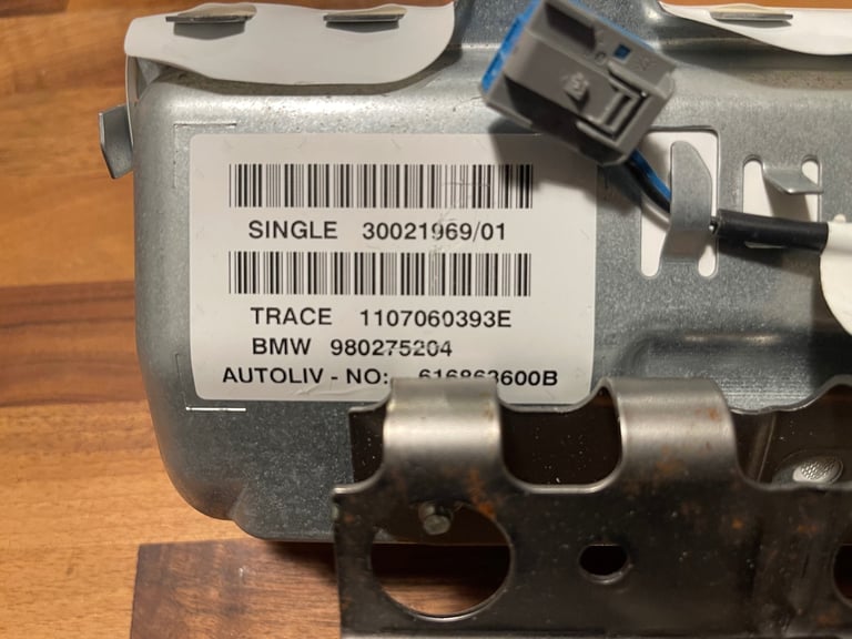 Mini Cooper S R60 R61 countryman passenger airbag 