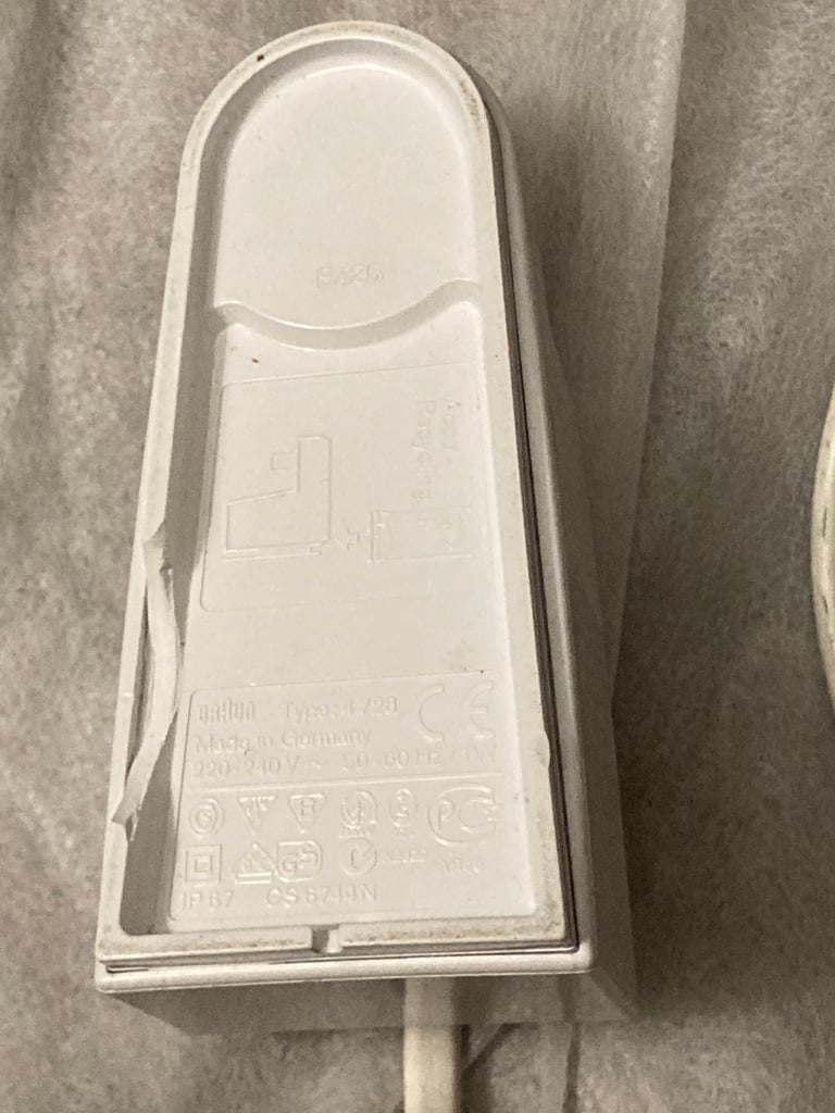 Braun toothbrush charger
