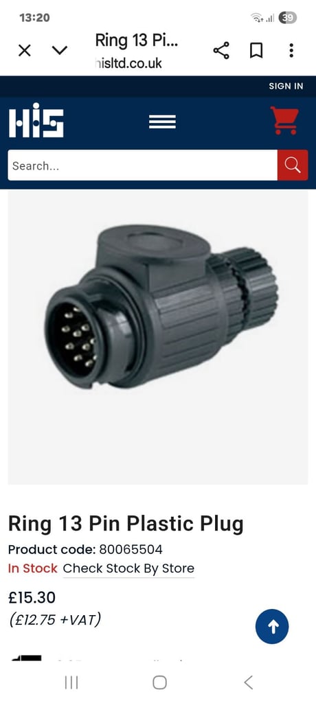 image for Ring 13 pin plug
