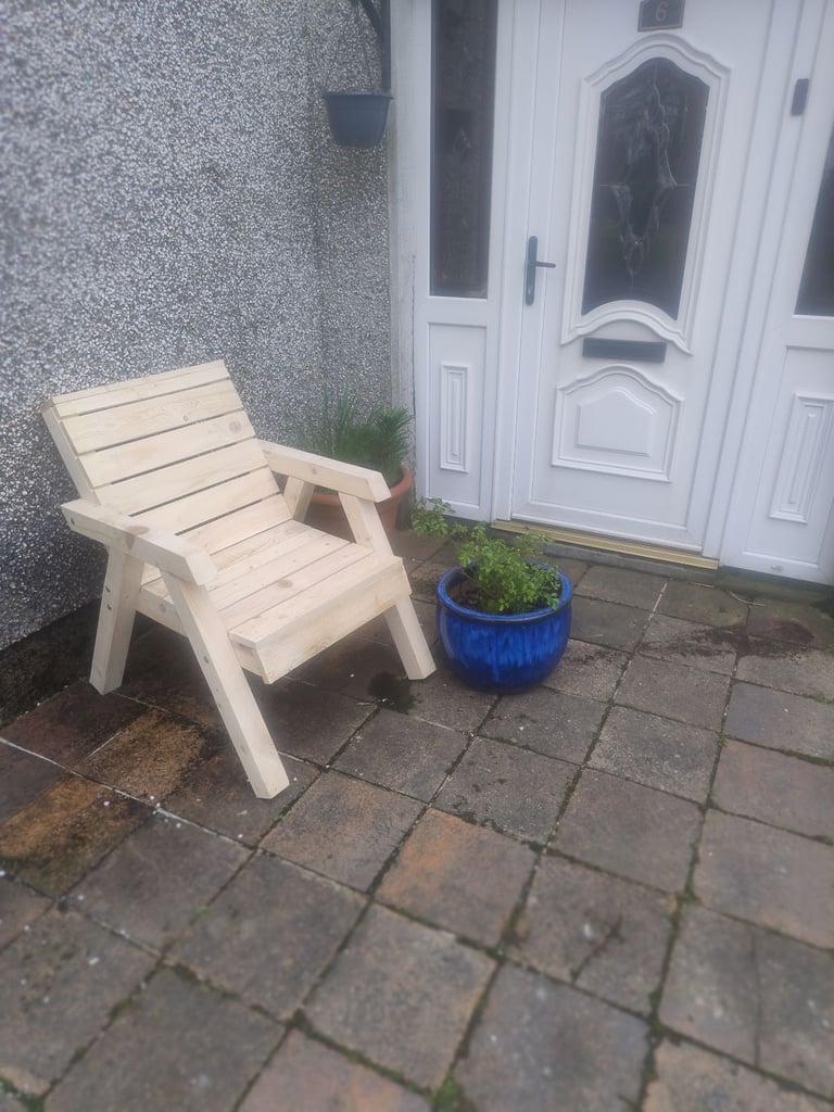 image for Handmade Wooden Chair 
