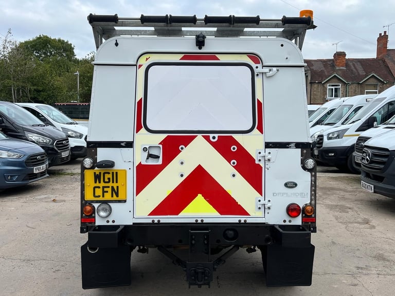 2011 LAND ROVER DEFENDER 110 4X4 PICK-UP HARD TOP UTILITY WITH PTO DRIVEN WINCH