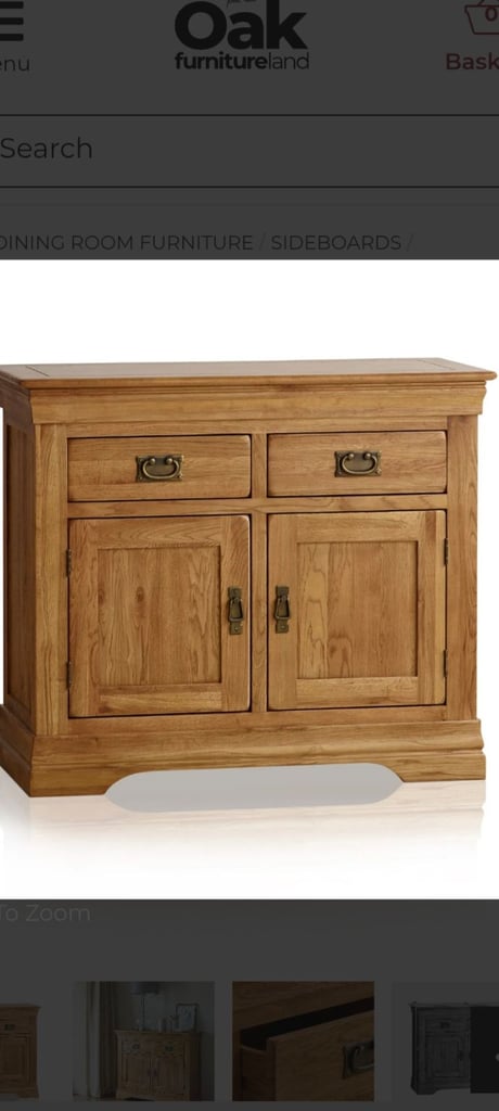 image for Oak Furnitureland - French Farmhouse Rustic Set