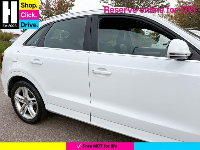 2012 Audi Q3 2.0 TFSI S line SUV 5dr Petrol Manual quattro Euro 5 (s/s) (170 ps) ESTATE Petrol Ma...