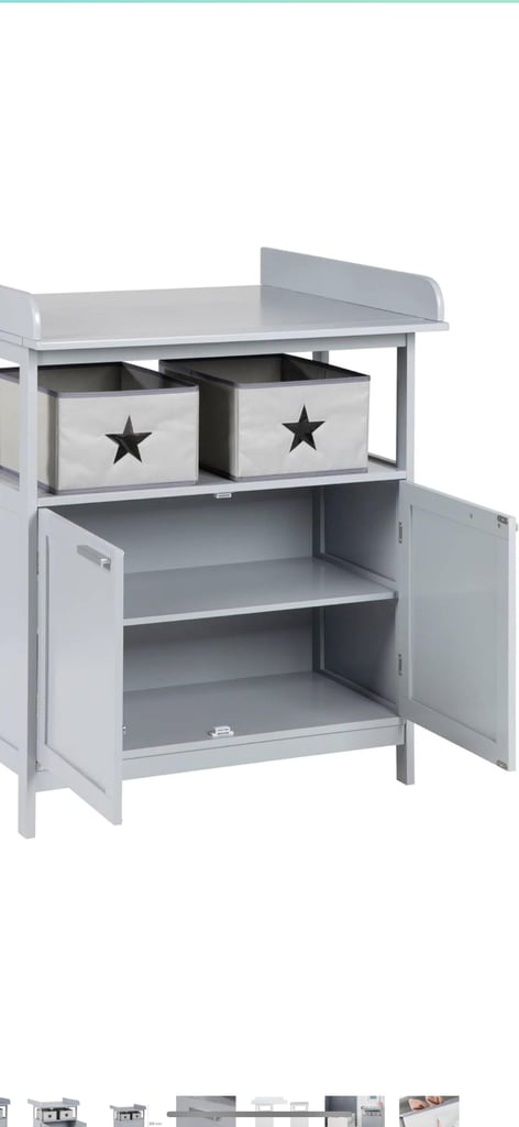 roba Wooden Changing Table Dresser with Removable Changing Top 'Hamburg'