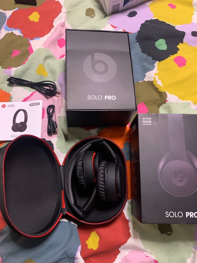 image for Solo Pro Wireless Noise Cancelling On-Ear Headphones