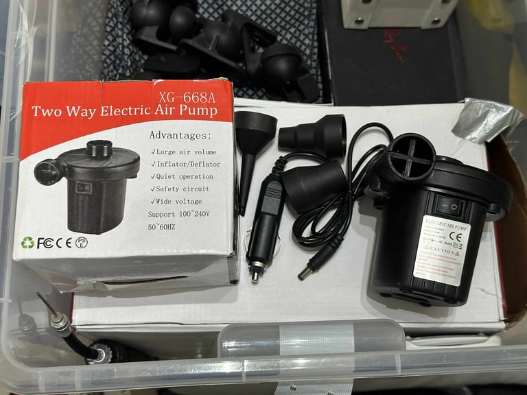 image for New 12v car socket air pump