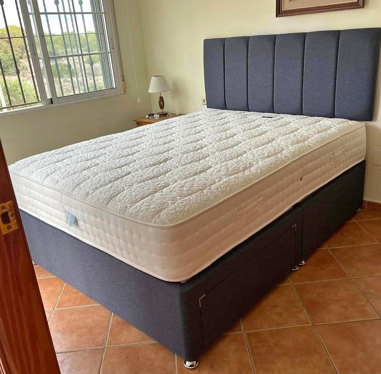 image for Comfy Mattress & Premium Headboard ✨! 25% OFF Double Divan Bed 🛏️ **