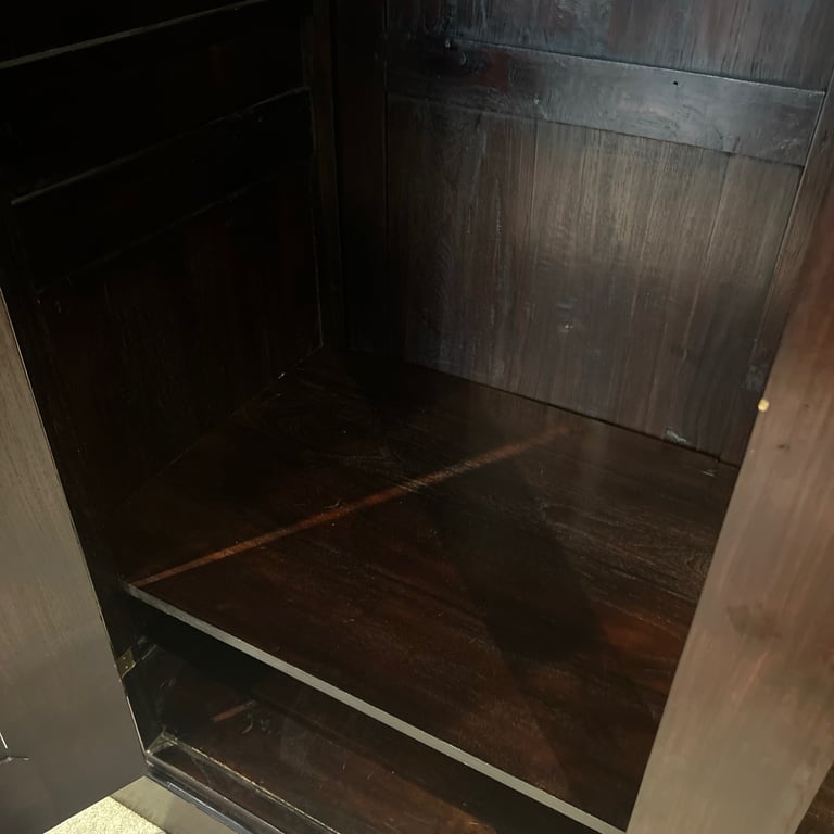 Lombok “Balinese” Solid Teak Wood Freestanding Wardrobe