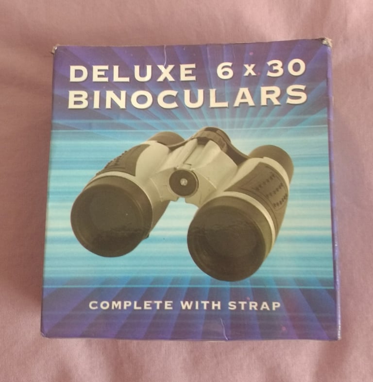Deluxe 6 X 30 Binoculars complete with strap