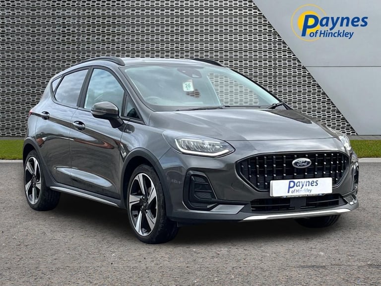 2023 Ford Fiesta 5 Door Active 1.0L 125PS mHEV 6 Speed in Magnetic Grey FSH AC 