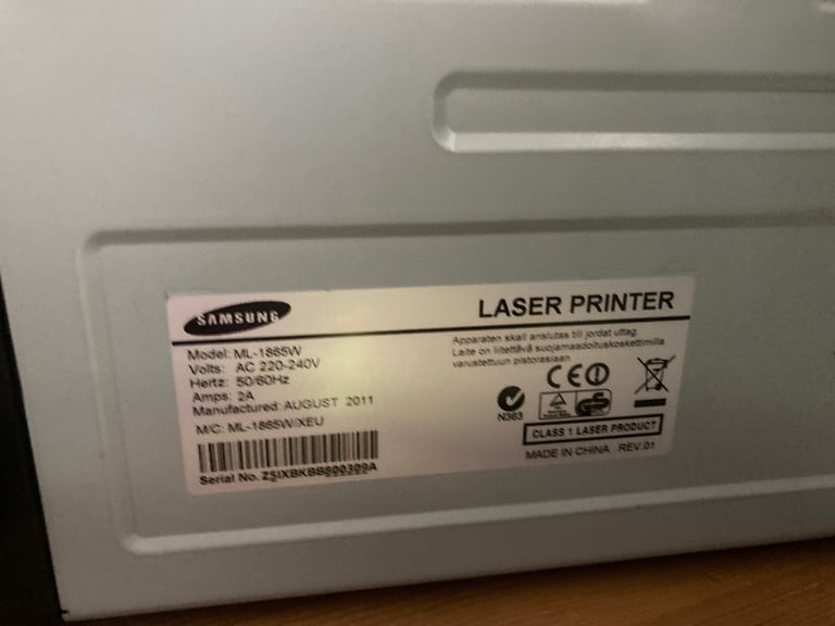image for Samsung laser printer 