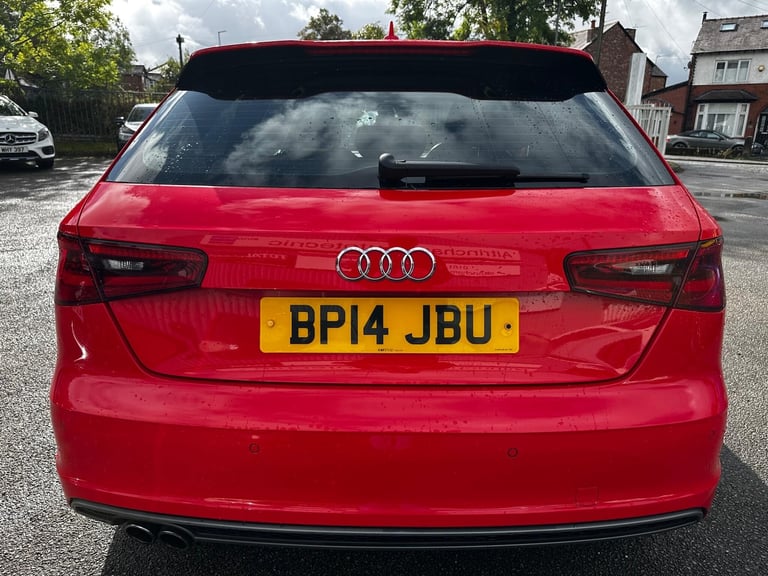 2014 Audi A3 1.4 TFSI S line Euro 6 (s/s) 3dr HATCHBACK Petrol Manual