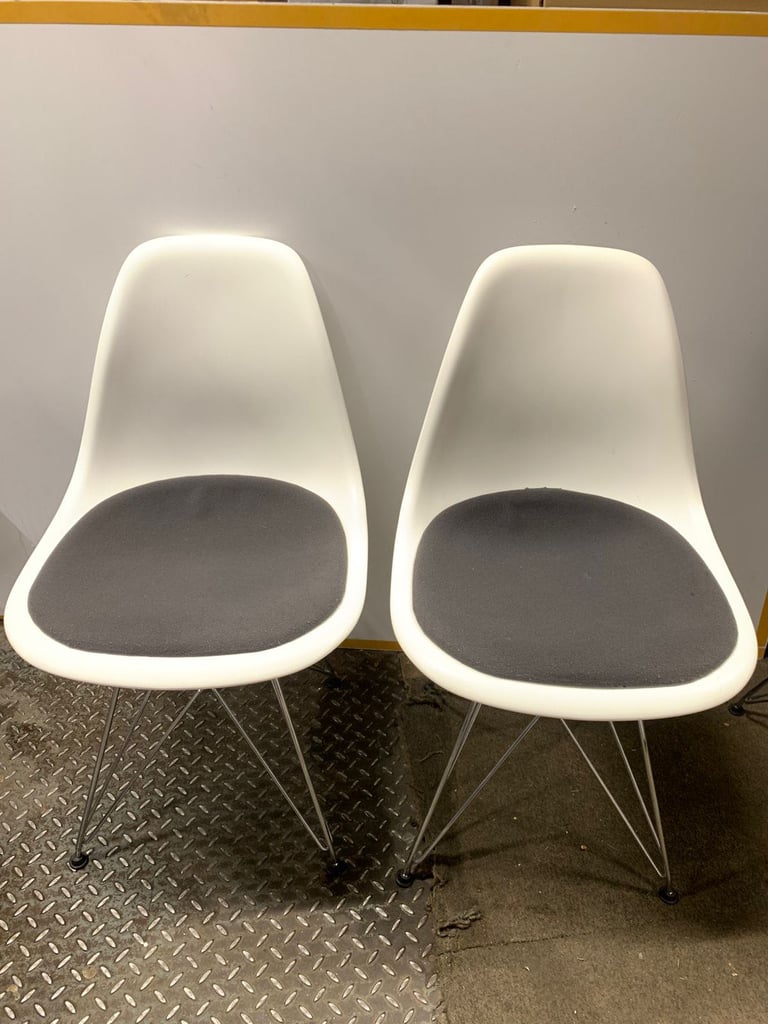 Genuine Vitra Eames DSR side chair (10 available)