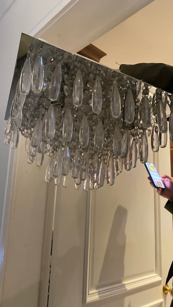 2 ***Matalan chrome flush lights